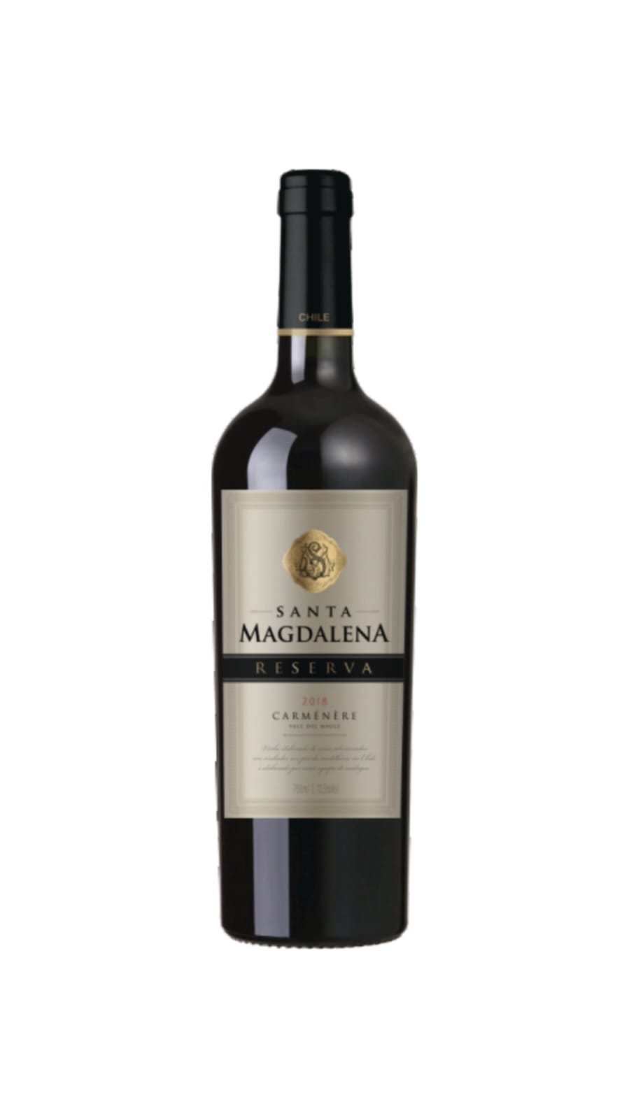 VINHO TTO CHI CARMENERE SANTA MAGDALENA RESERVA 750 ML